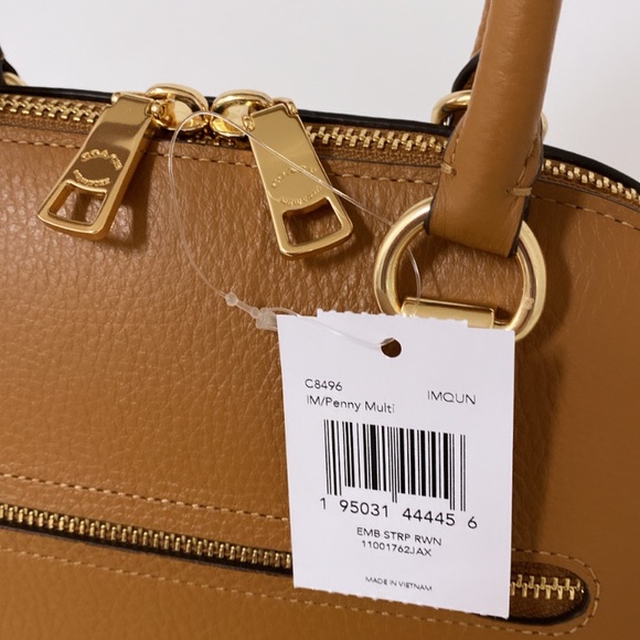 NWT💃Coach Katy Satchel/Crossbody With Diary Embroidery - Picture 10 of 10